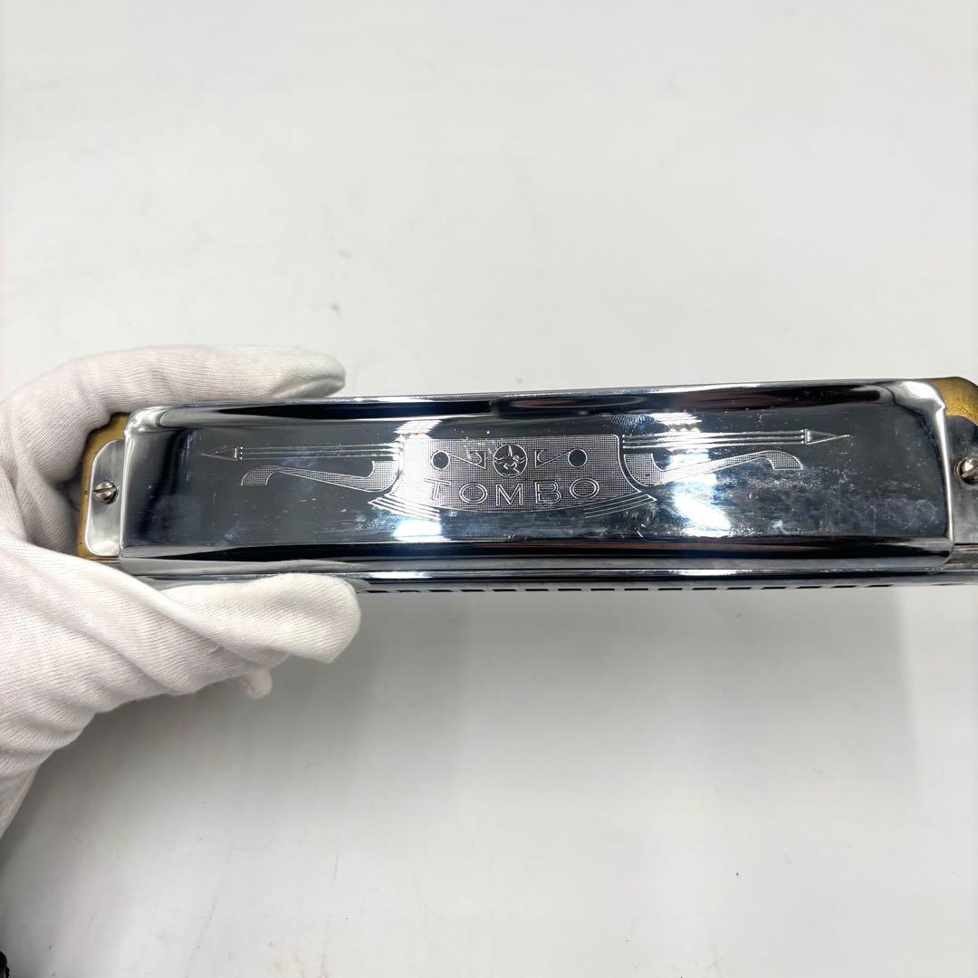 TOMBO UNICA クロマチックハーモニカ 17.8cm 箱付 トンボ