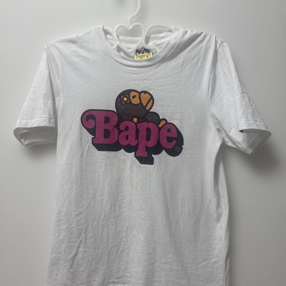 ア ベイシング エイプ Tシャツ ピンク