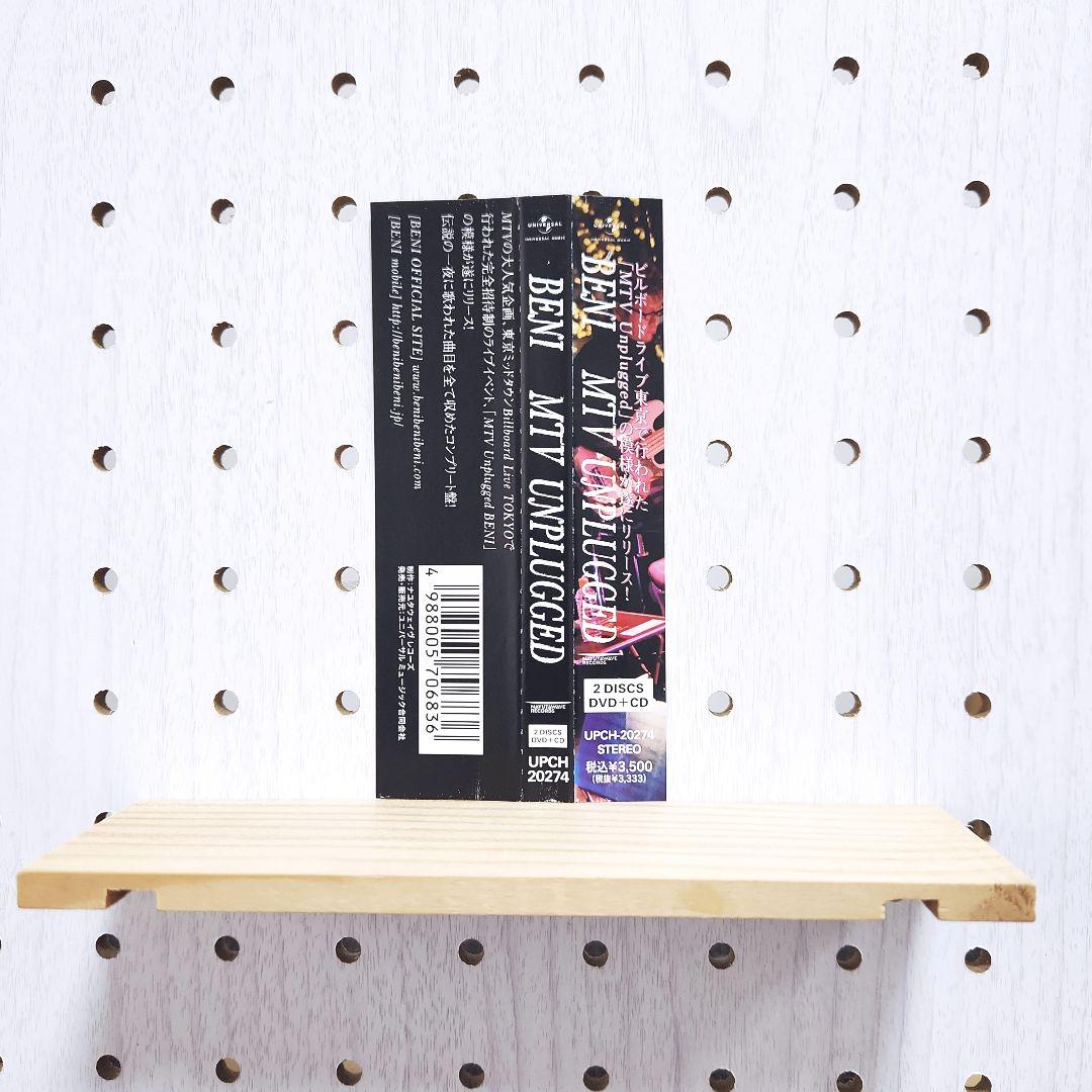 MTV UNPLUGGED　BENI　DVD なし　☆シールスタンプなし