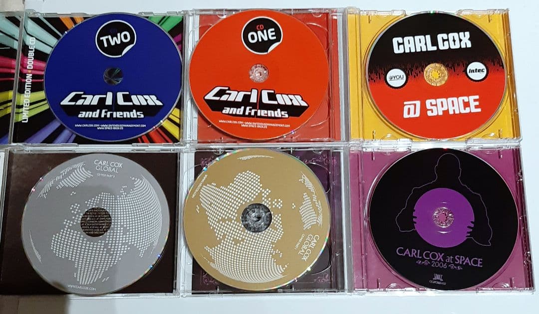 まとめて4枚 CARL COX CD ミックスシリーズ スーパースターDJ