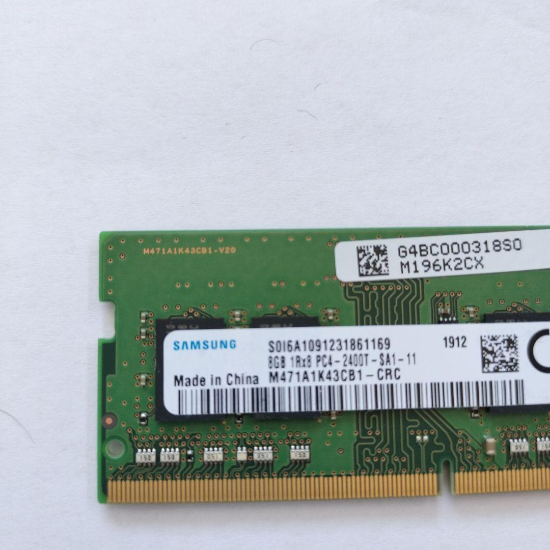S*I様 Samsung 8GB DDR4 メモリ 2枚セット