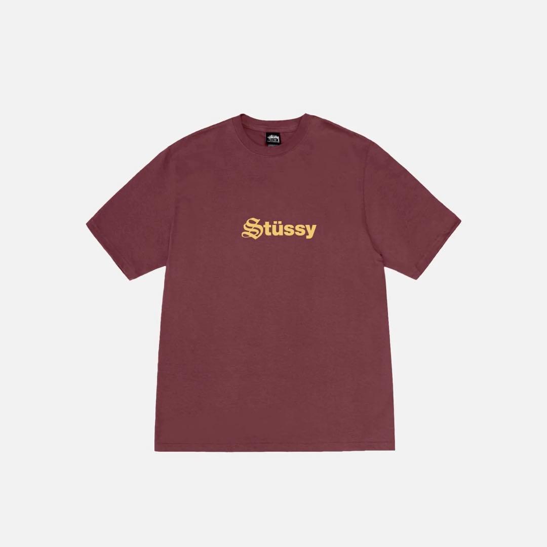 トップス Stussy reformed tee Oxblood