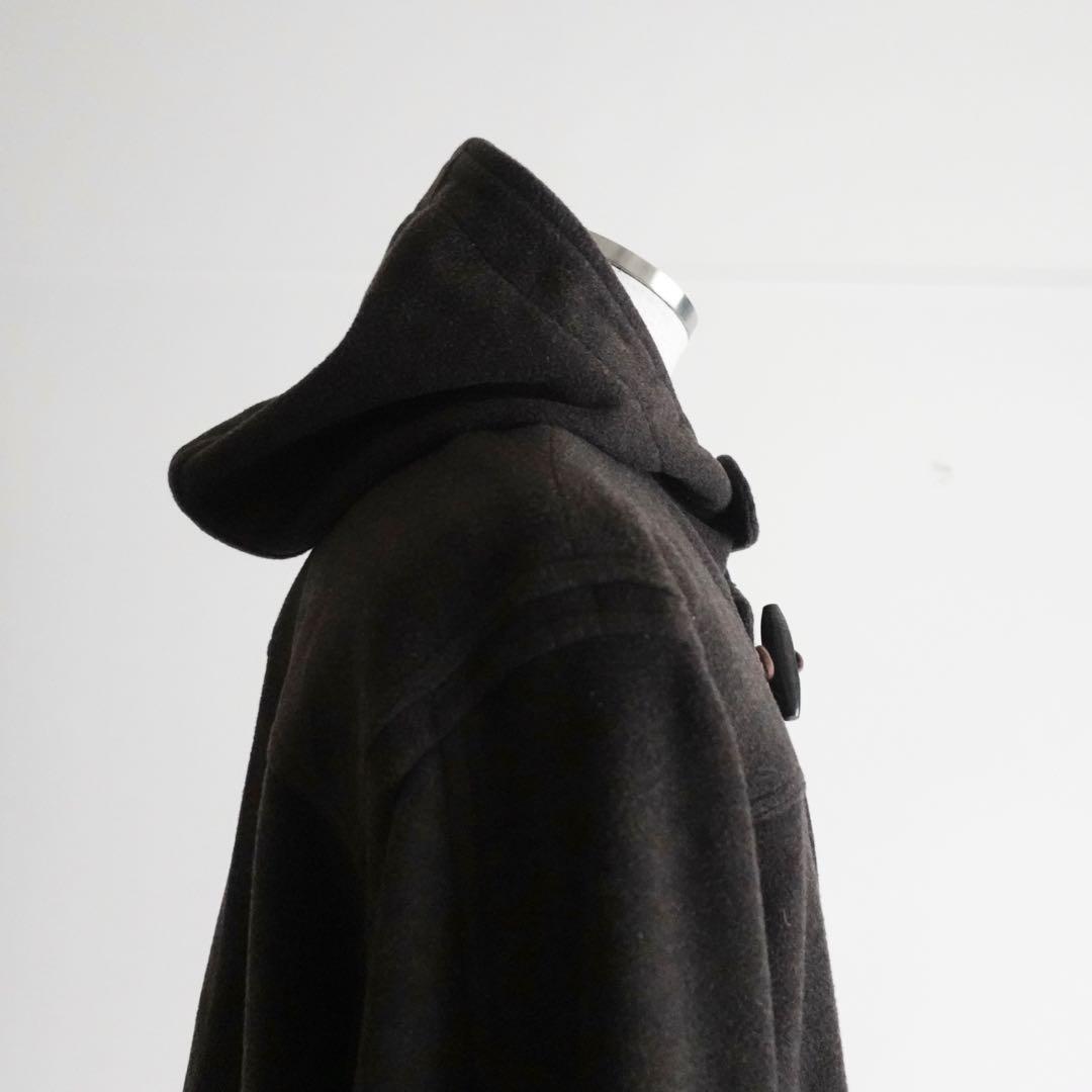 1990s DEZERT ウールメルトン　ダッフルコート　ブラウン　M