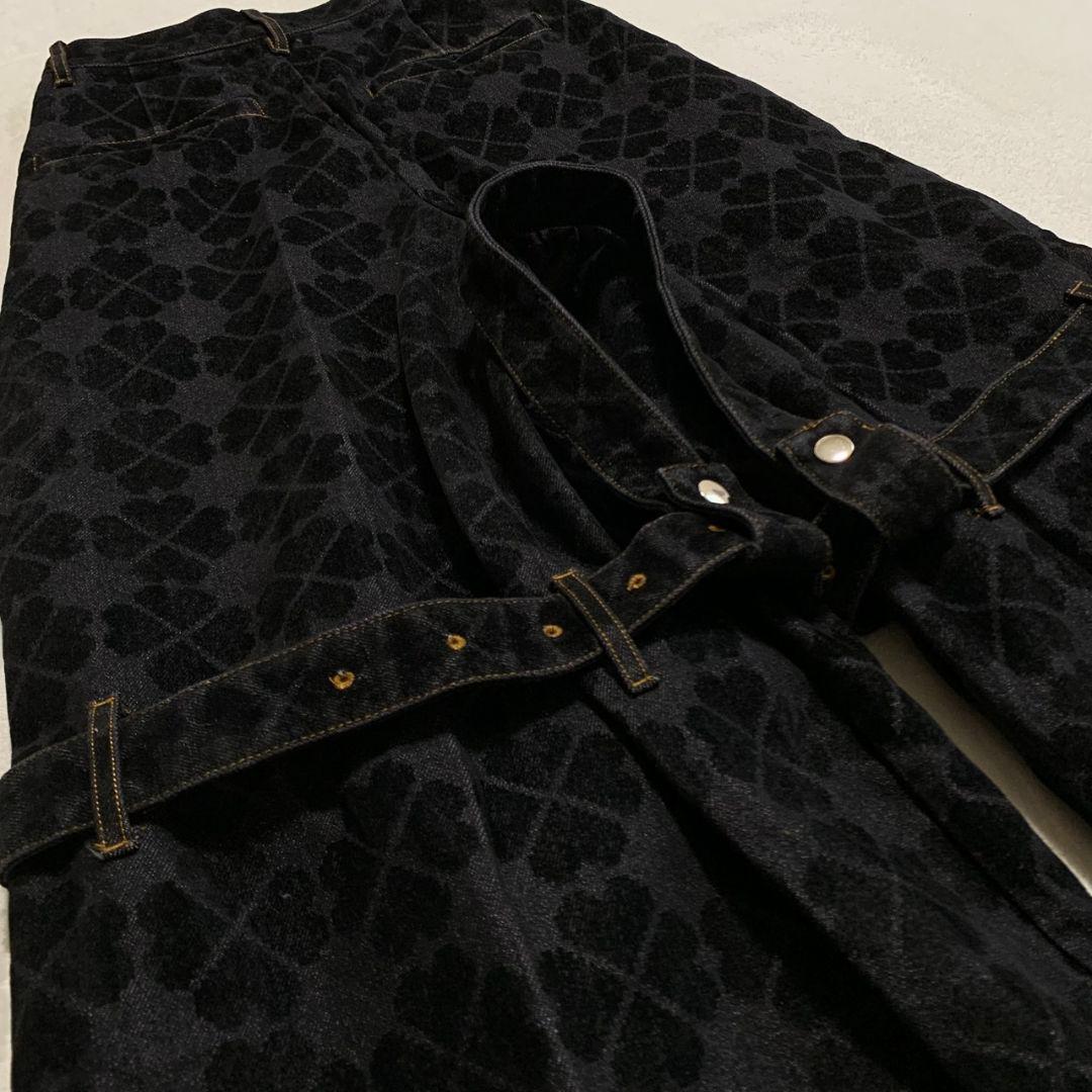 【新品未使用】パメオポーズ / Denim Baggy Trousers