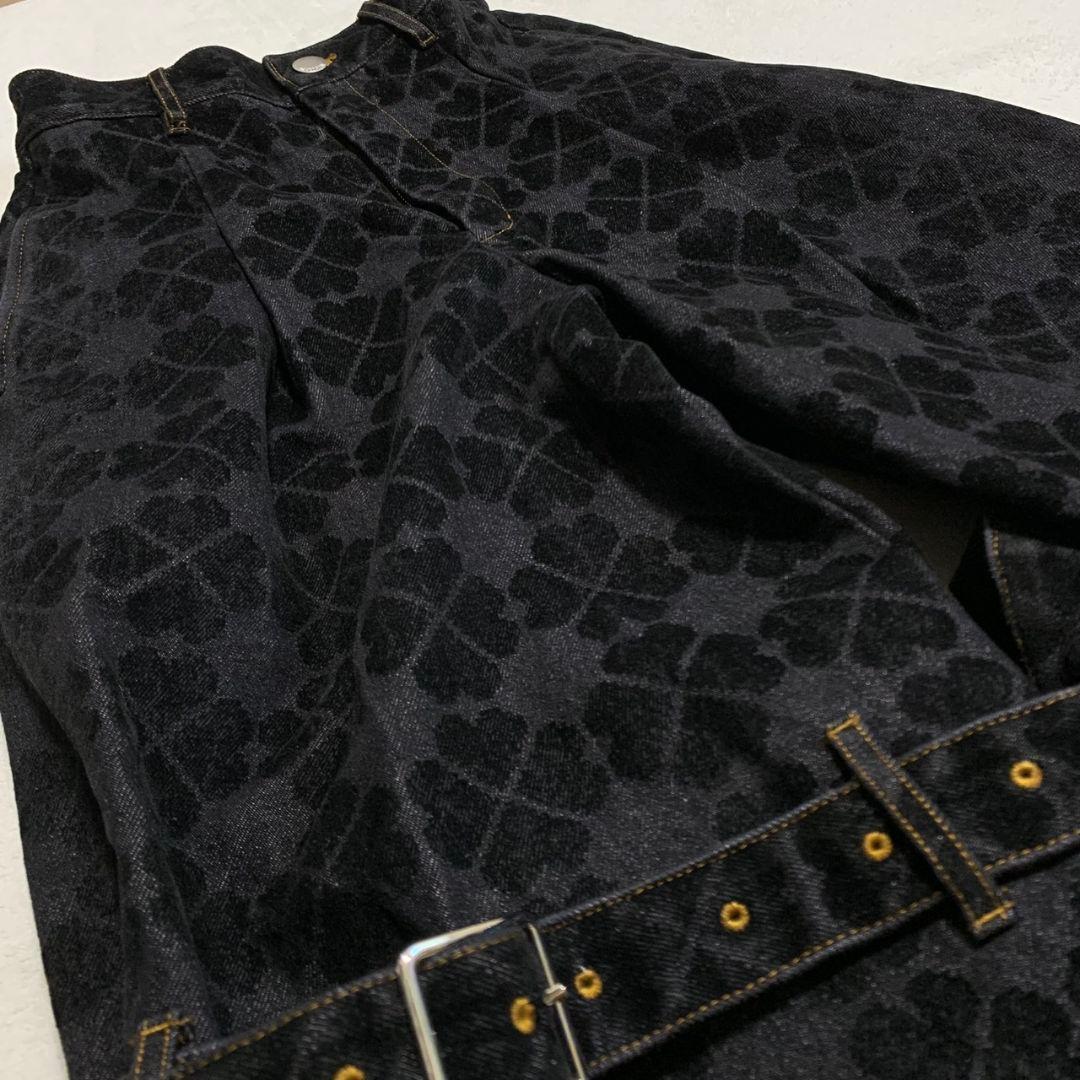 【新品未使用】パメオポーズ / Denim Baggy Trousers