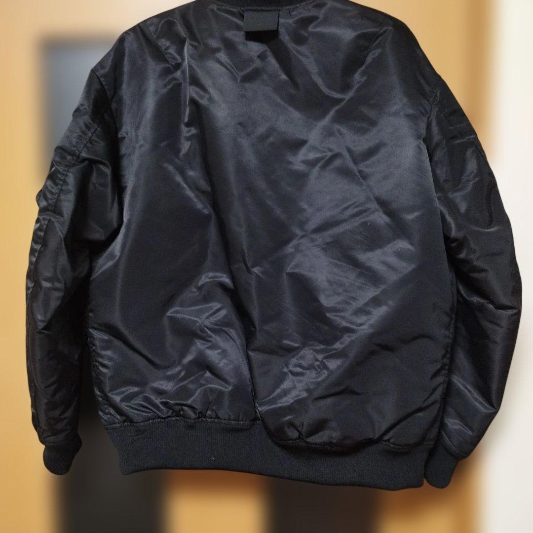 ユニクロ限定+J ハイブリッドダウンオーバーサイズ復刻コラボMA-1 (XL)