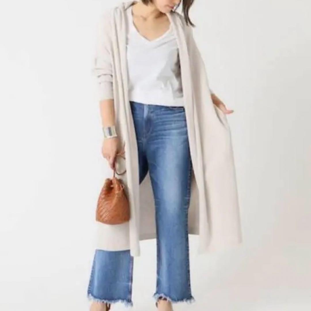 MUSE de Deuxieme Classe ロングカーディガン ベージュ