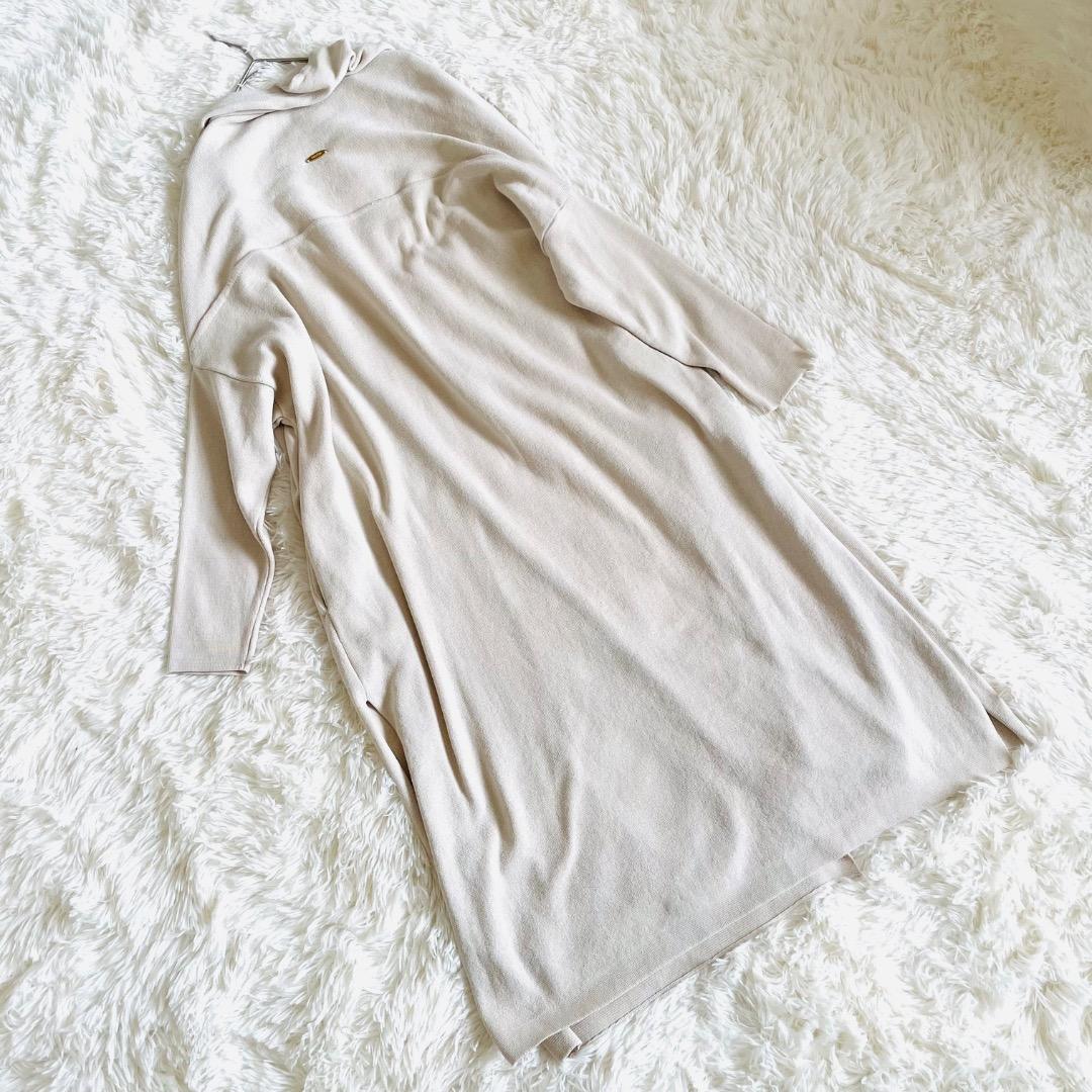 MUSE de Deuxieme Classe ロングカーディガン ベージュ
