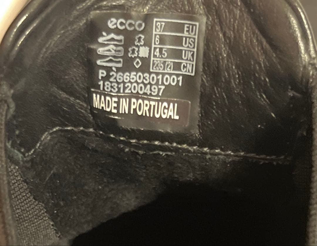 ECCO サイドゴアブーツ 23.5cm チェルシーブーツ