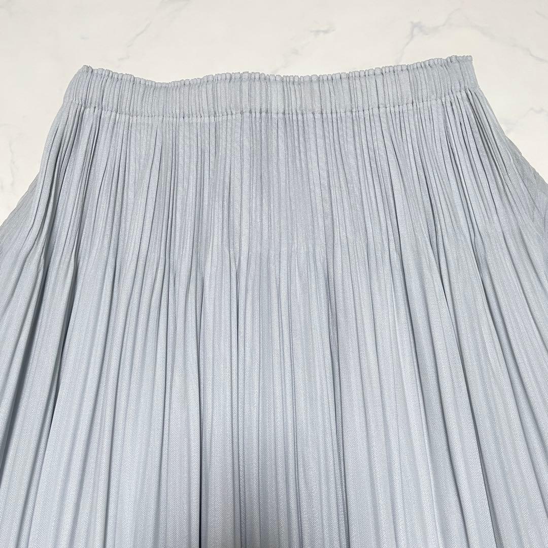 プリーツプリーズ　イッセイミヤケ　変形　バルーンプリーツスカート　Lサイズ