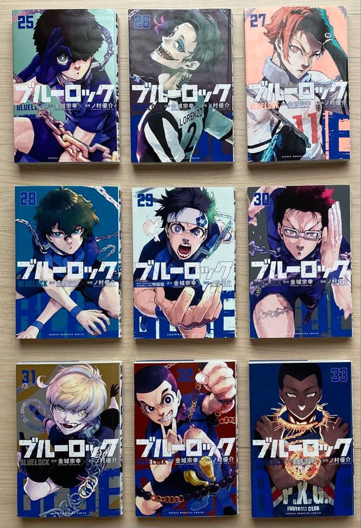 ブルーロック全巻(1〜33巻)