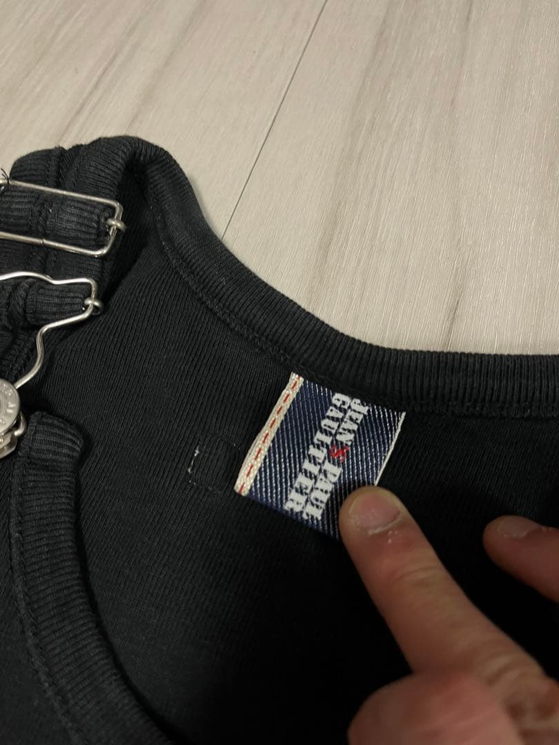 Jean's Paul Gaultier 黒 タンクトップ