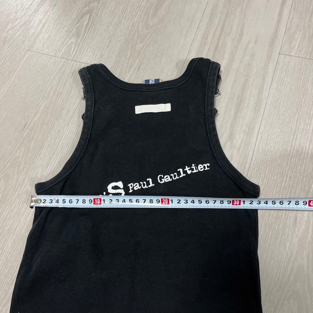 Jean's Paul Gaultier 黒 タンクトップ