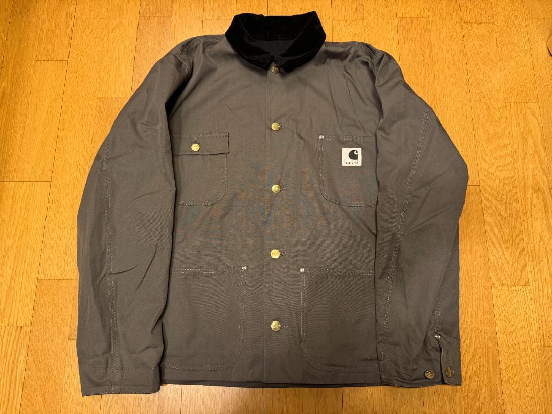 4 sacai Carhartt WIP リバーシブル Duck Jacket