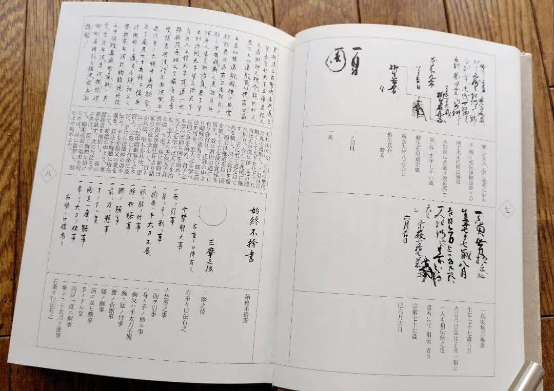 柳生新陰流道眼　柳生三大口伝書