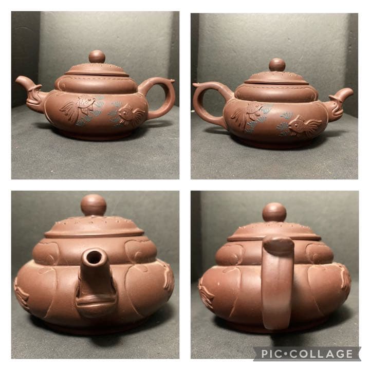 中国 紫砂 急須 中国 台湾 煎茶 煎茶道具 金魚