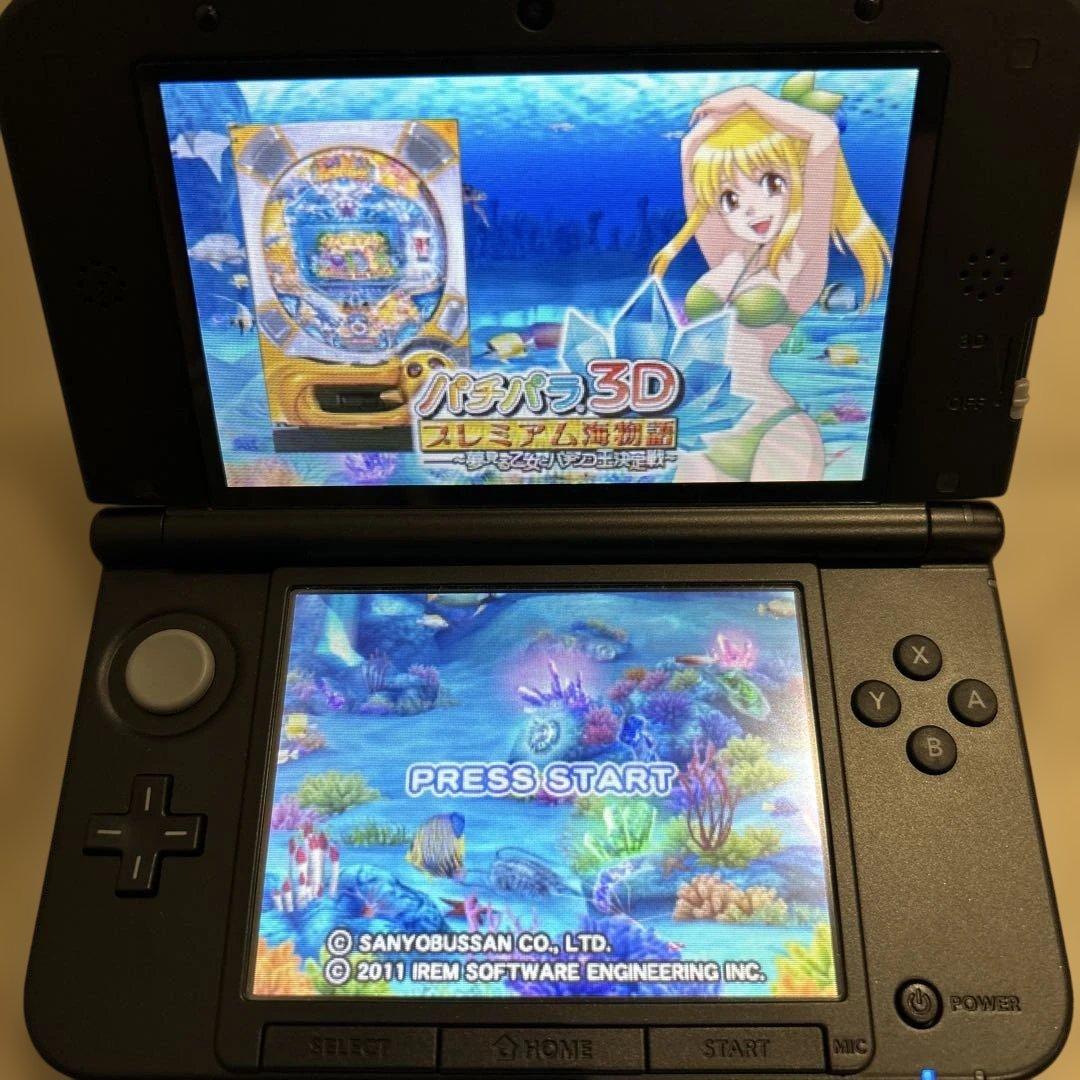 3DS パチパラ3D プレミアム海物語 〜夢見る乙女とパチンコ王決定戦〜　美品