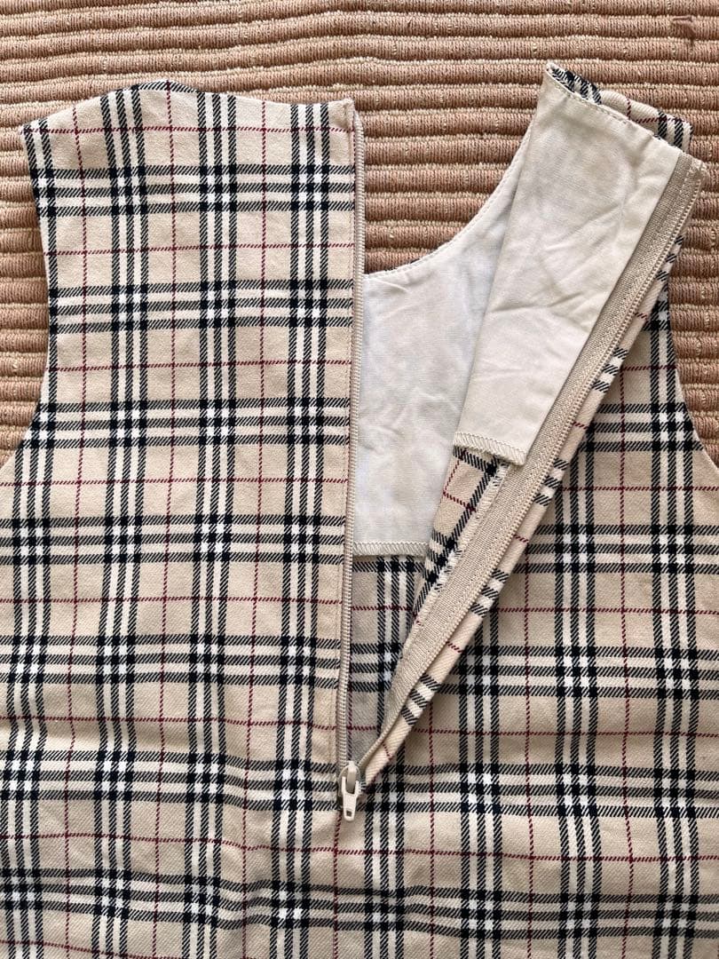 み*様 BURBERRY バーバリーチェック柄 ワンピース 90cm