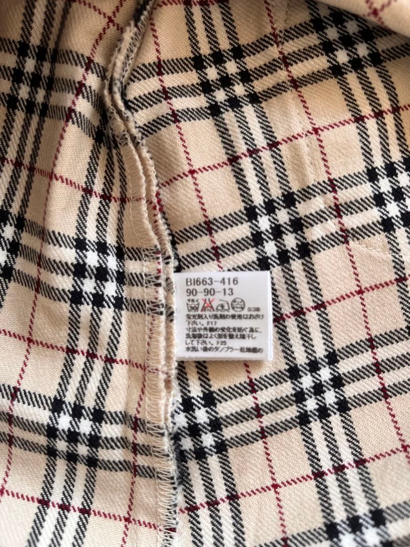 み*様 BURBERRY バーバリーチェック柄 ワンピース 90cm