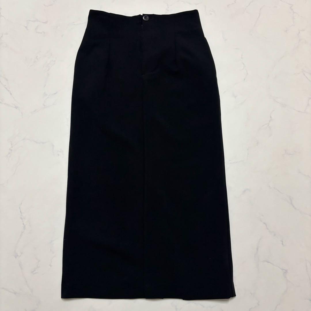 極美品　23AW ビアズリー　シンプルタイトスカート ロングスカート