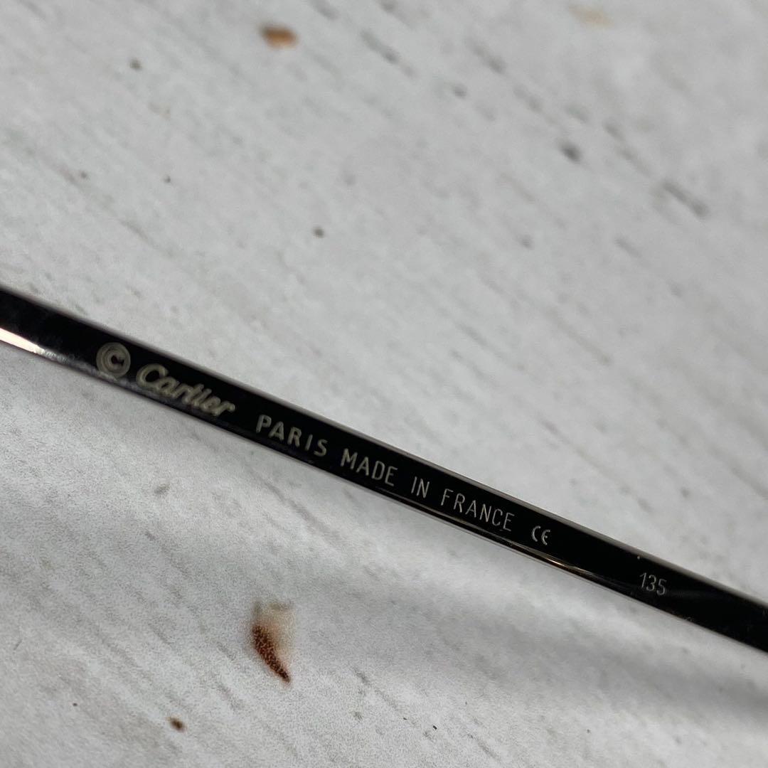 Cartier カルティエ サングラス 正規品 フランス製 男女兼用 美品