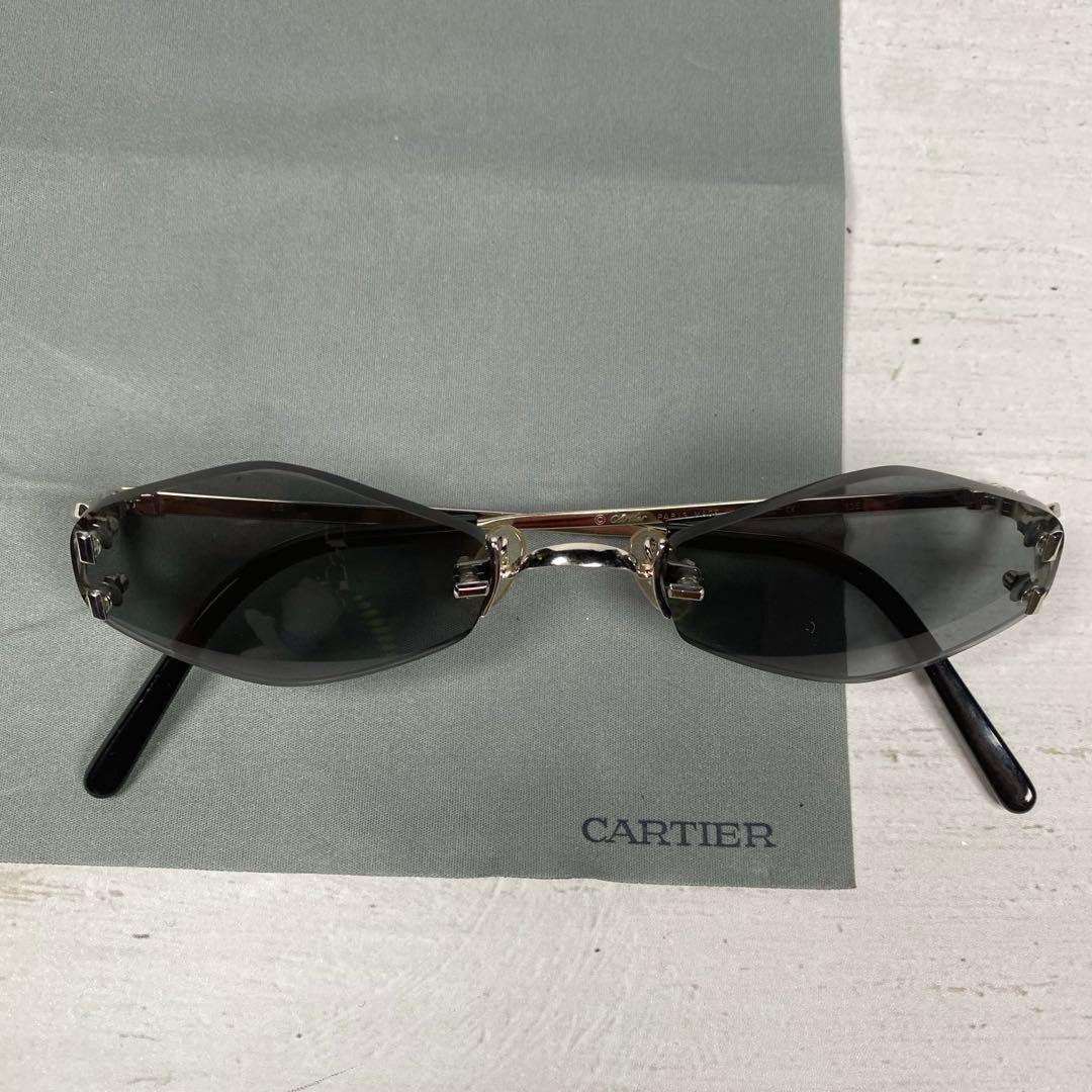 Cartier カルティエ サングラス 正規品 フランス製 男女兼用 美品