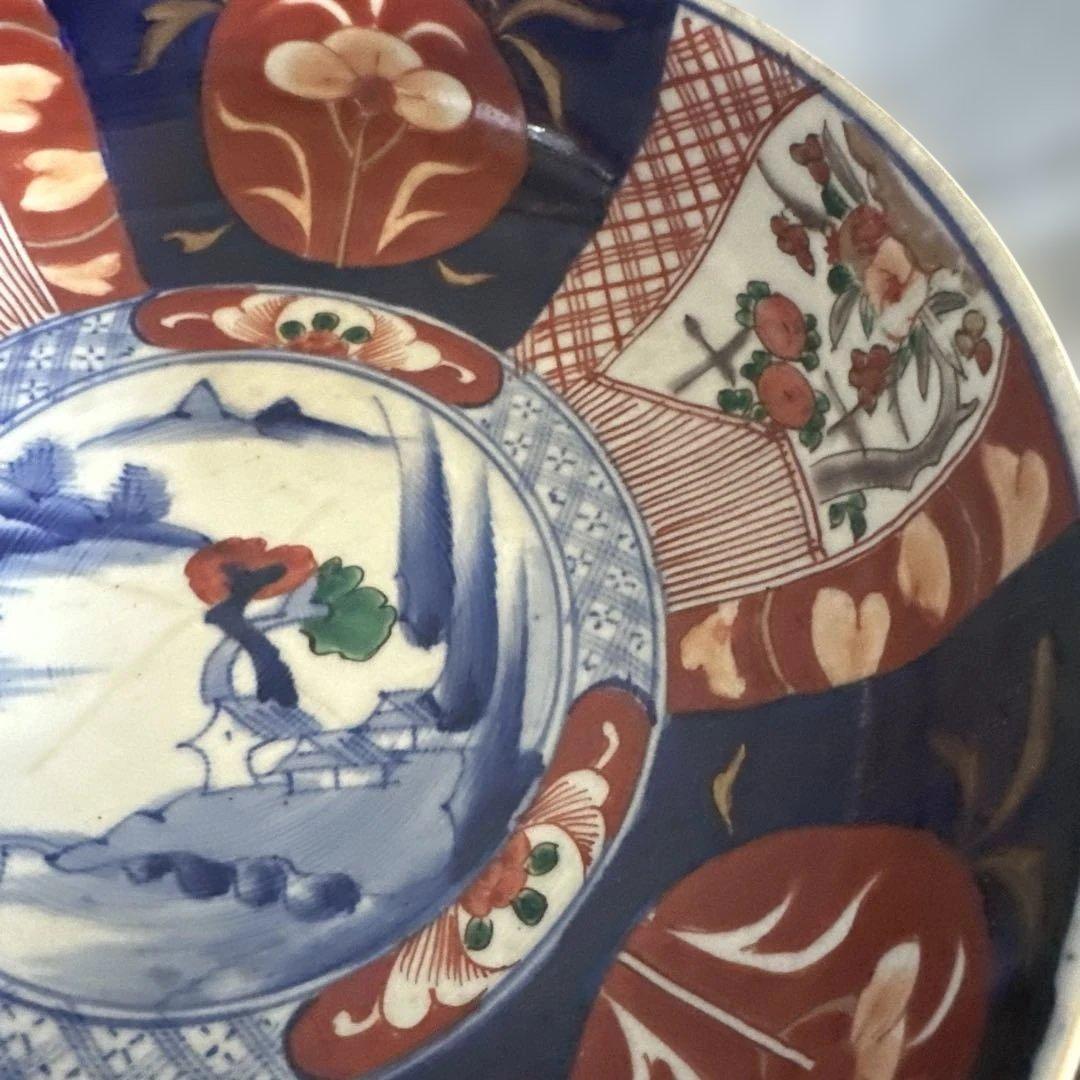 お値下げ❣️色絵陶器ボウル2点セット 難あり