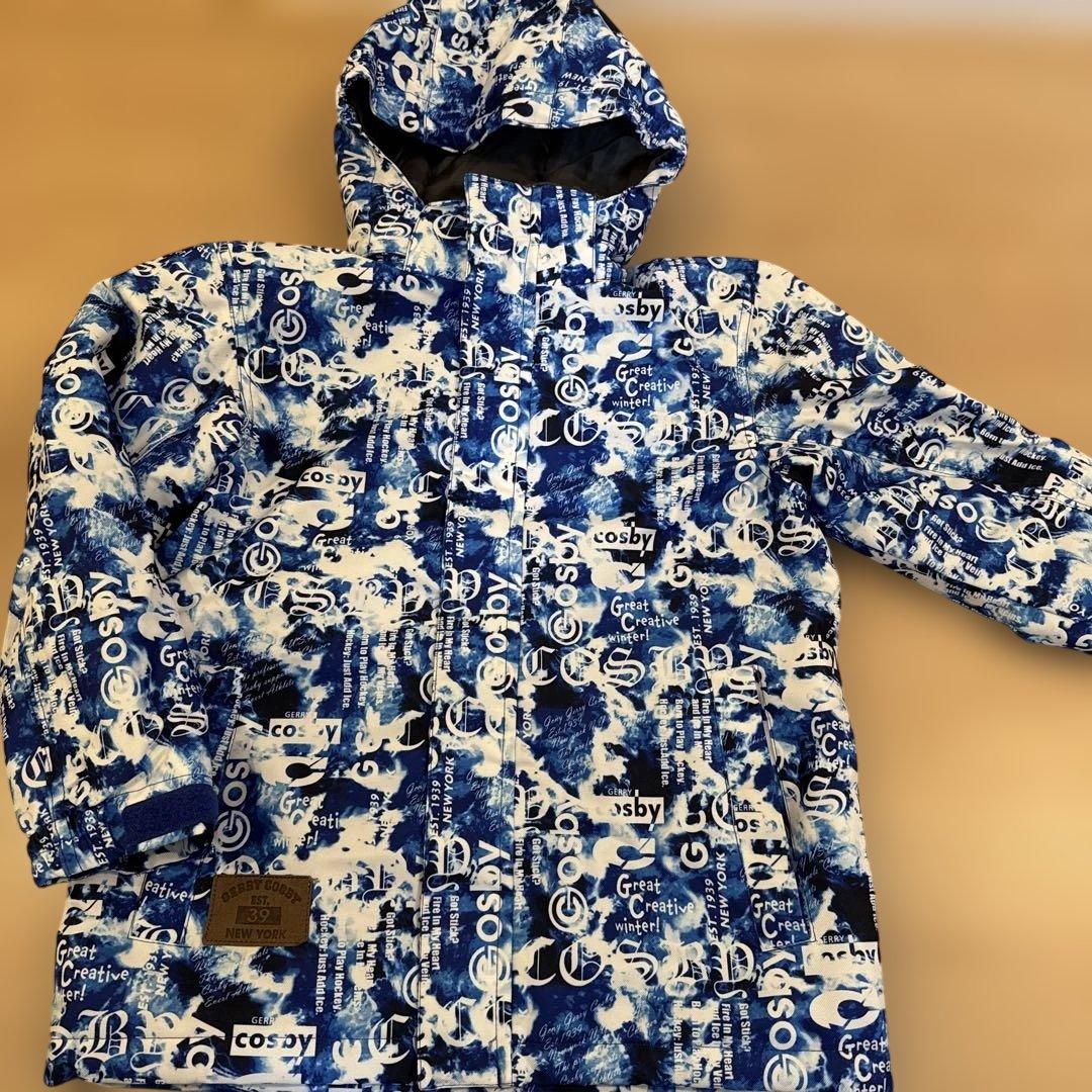 美品！COSBY スキーウェアスノーボードウェア　130 調整付き
