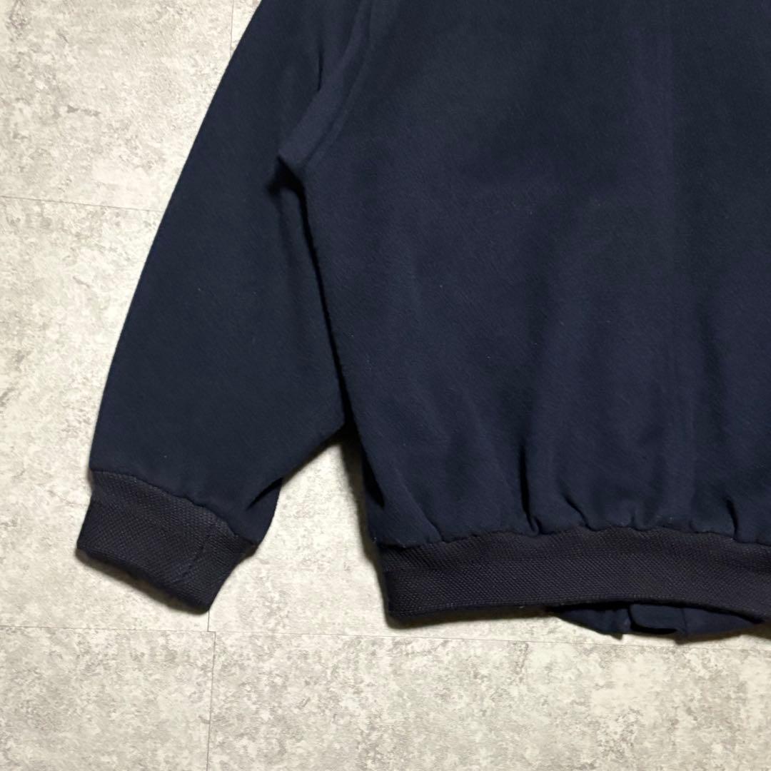 ウール フライトジャケット A2 カシミヤ混紡 ネイビー 短丈 ブルゾン L