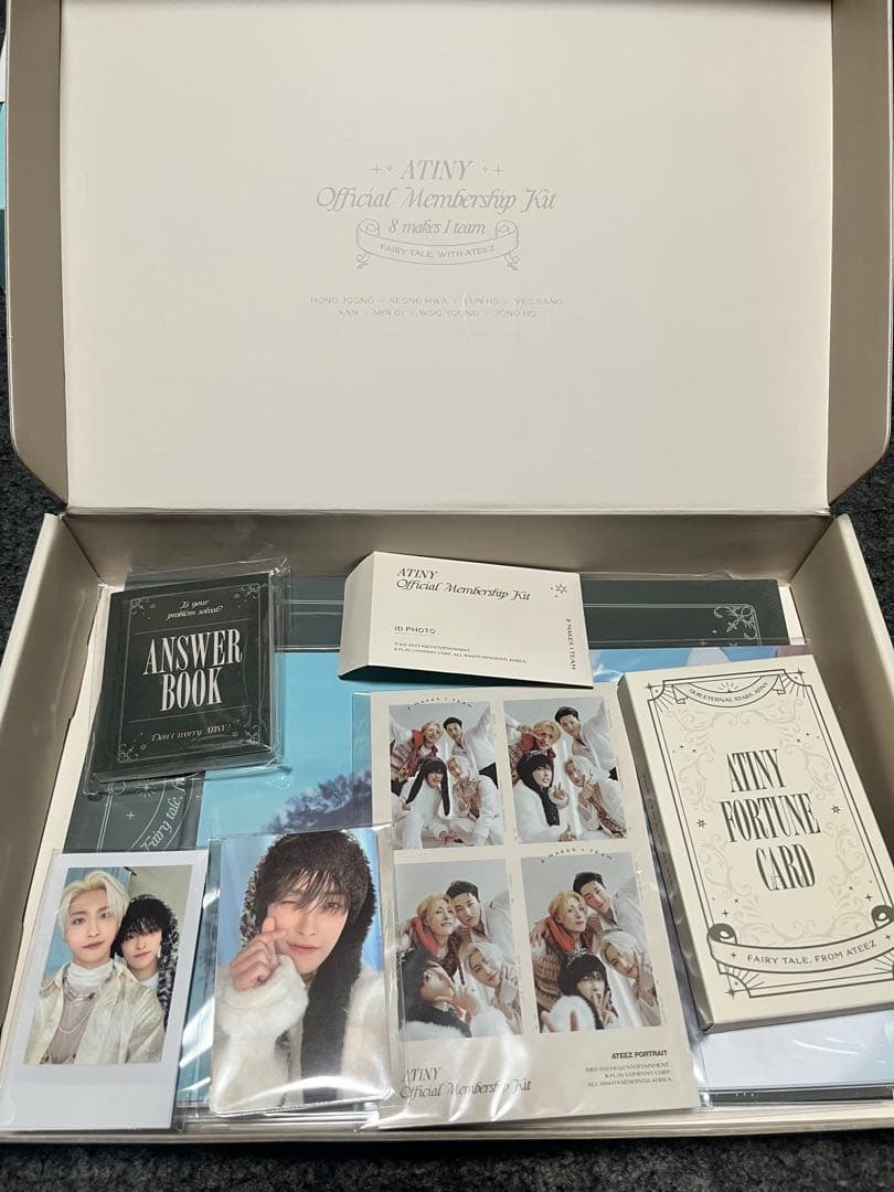 ATEEZ 3期4期　ATINY Membership Kit ウエルカムキット