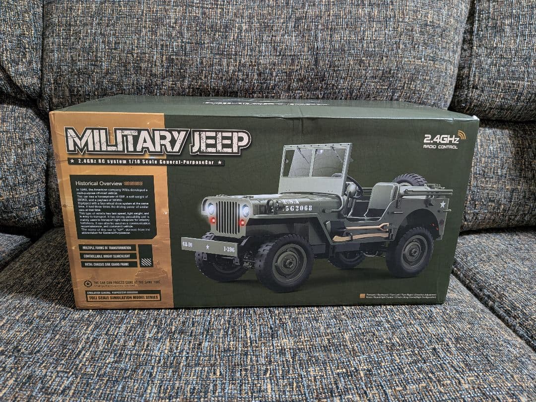 新品1/10 JJRC C8815 ウィリスジープ　メタルペラシャ付き