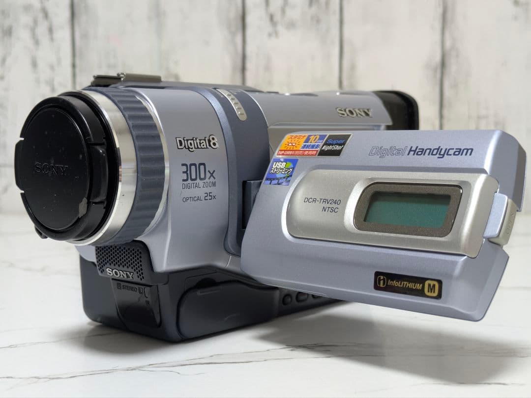SONY　DCR-TRV240　Digital8　8mm対応　豪華セット