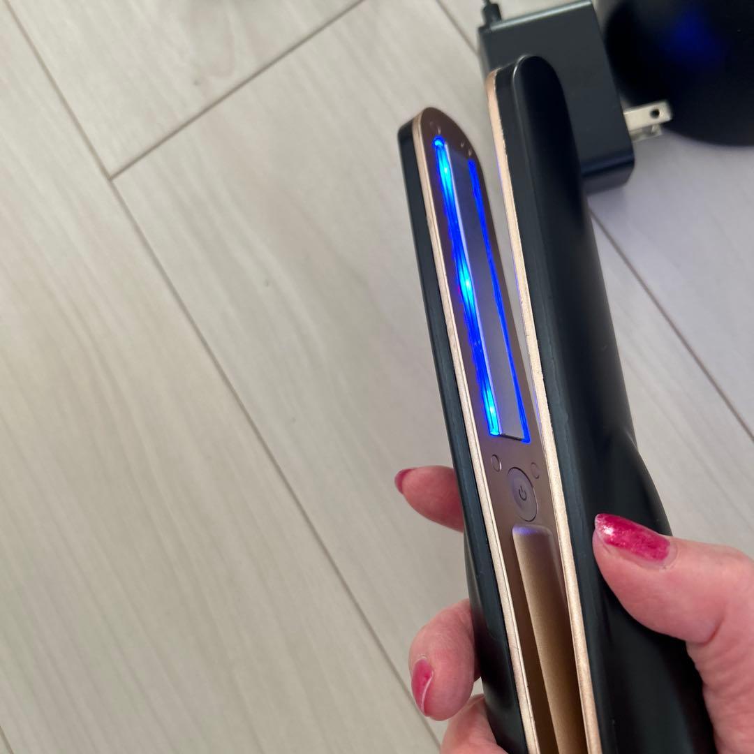 ケアプロ BUI-01 超音波トリートメント ヘアアイロン 正規品