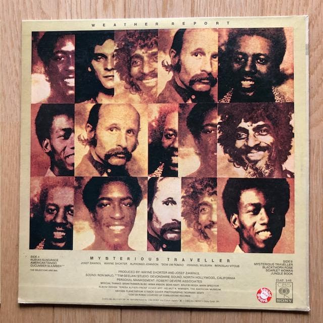 【LP】ウェザー・リポート『ミステリアス・トラヴェラー』国内盤 d964y96