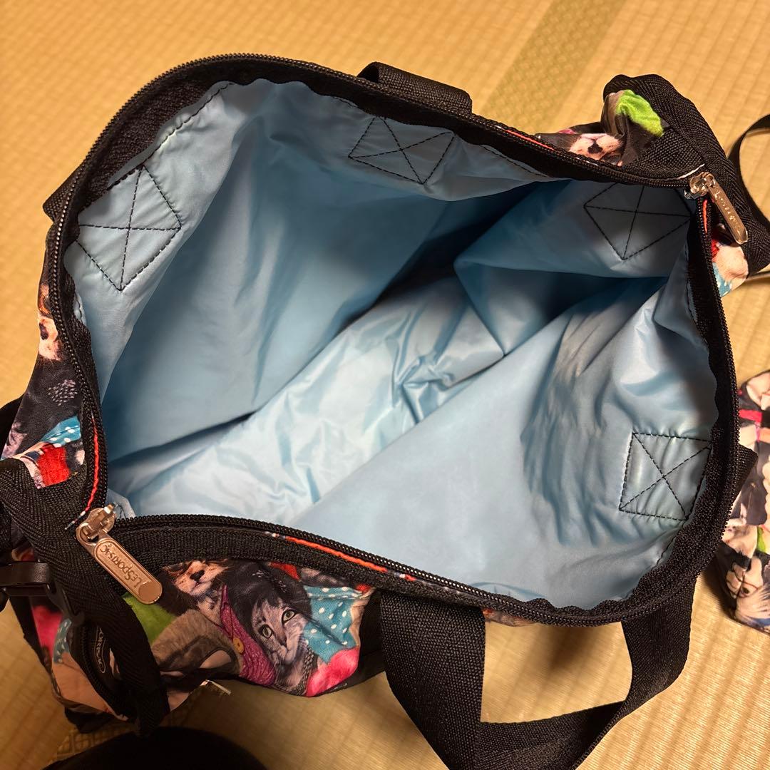 レスポートサック　ショルダーバッグ＆ボストンバッグ2点セット　ペッツロック柄