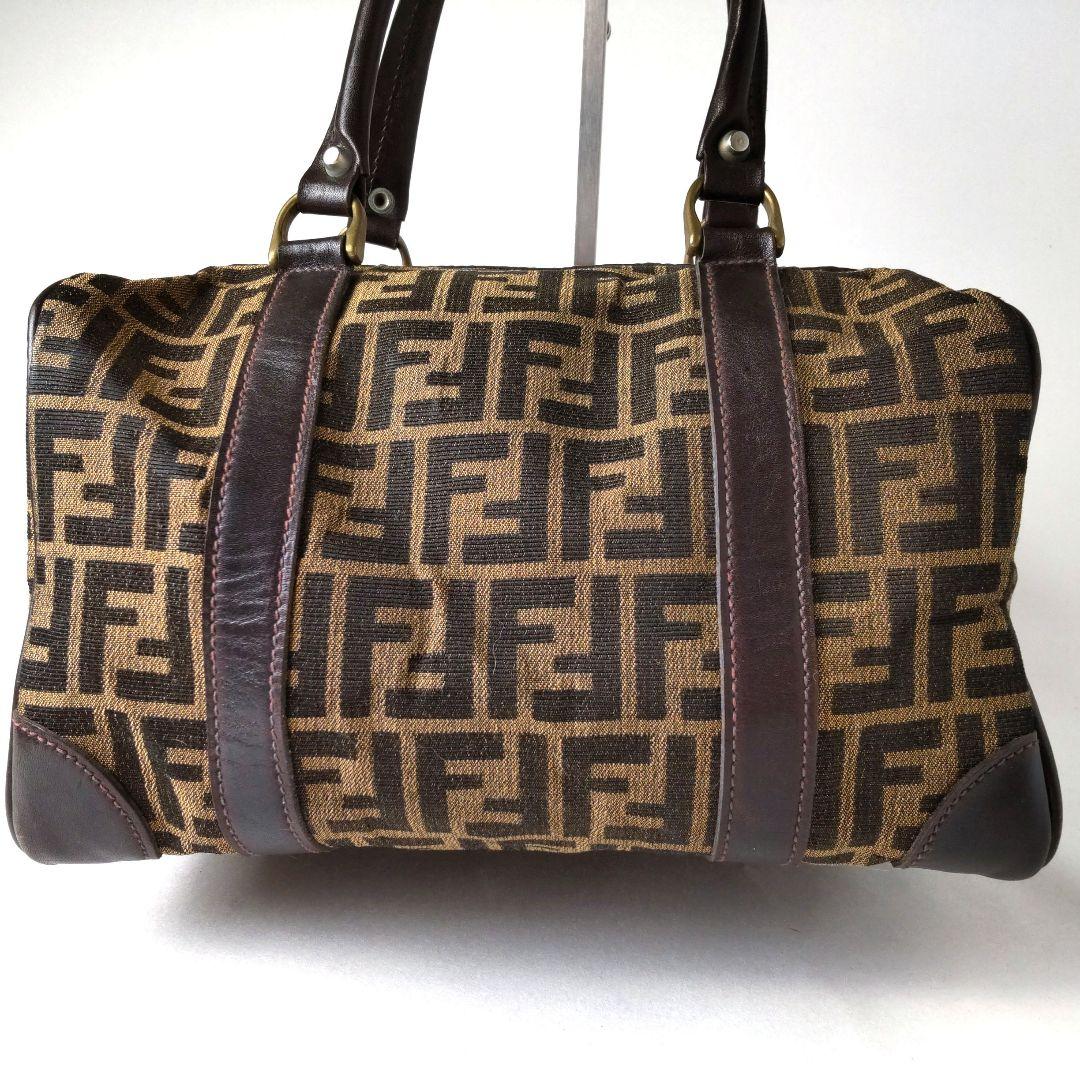 FENDI フェンディ ミニボストンバッグ ズッカ柄 ヴィンテージ