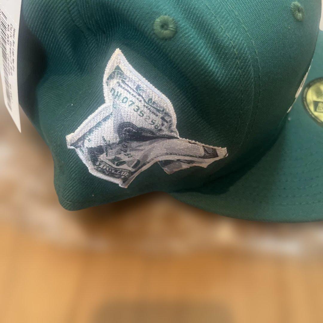Supreme 59FIFTY グリーンキャップ