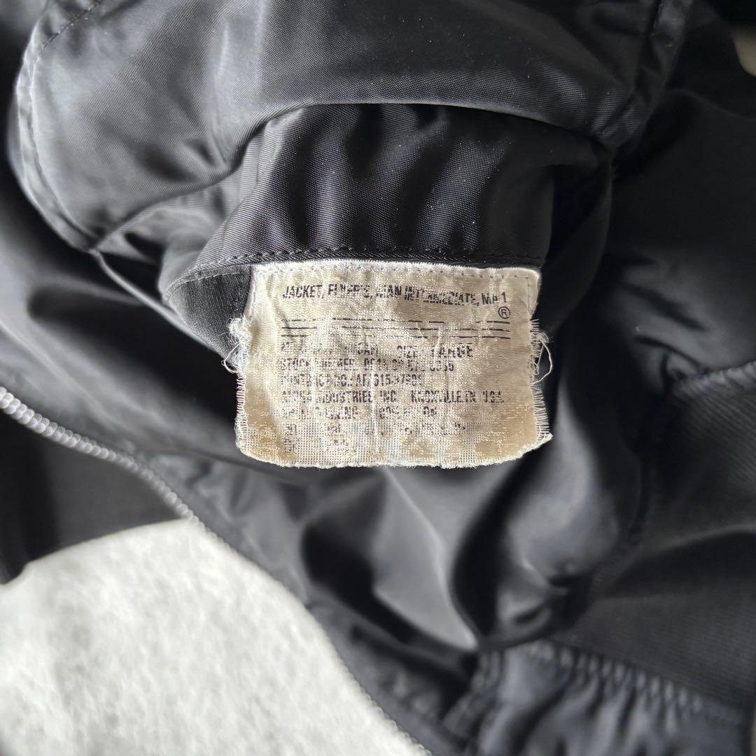 ALPHA INDUSTRIES アルファインダストリーズMA-1 ブラック L