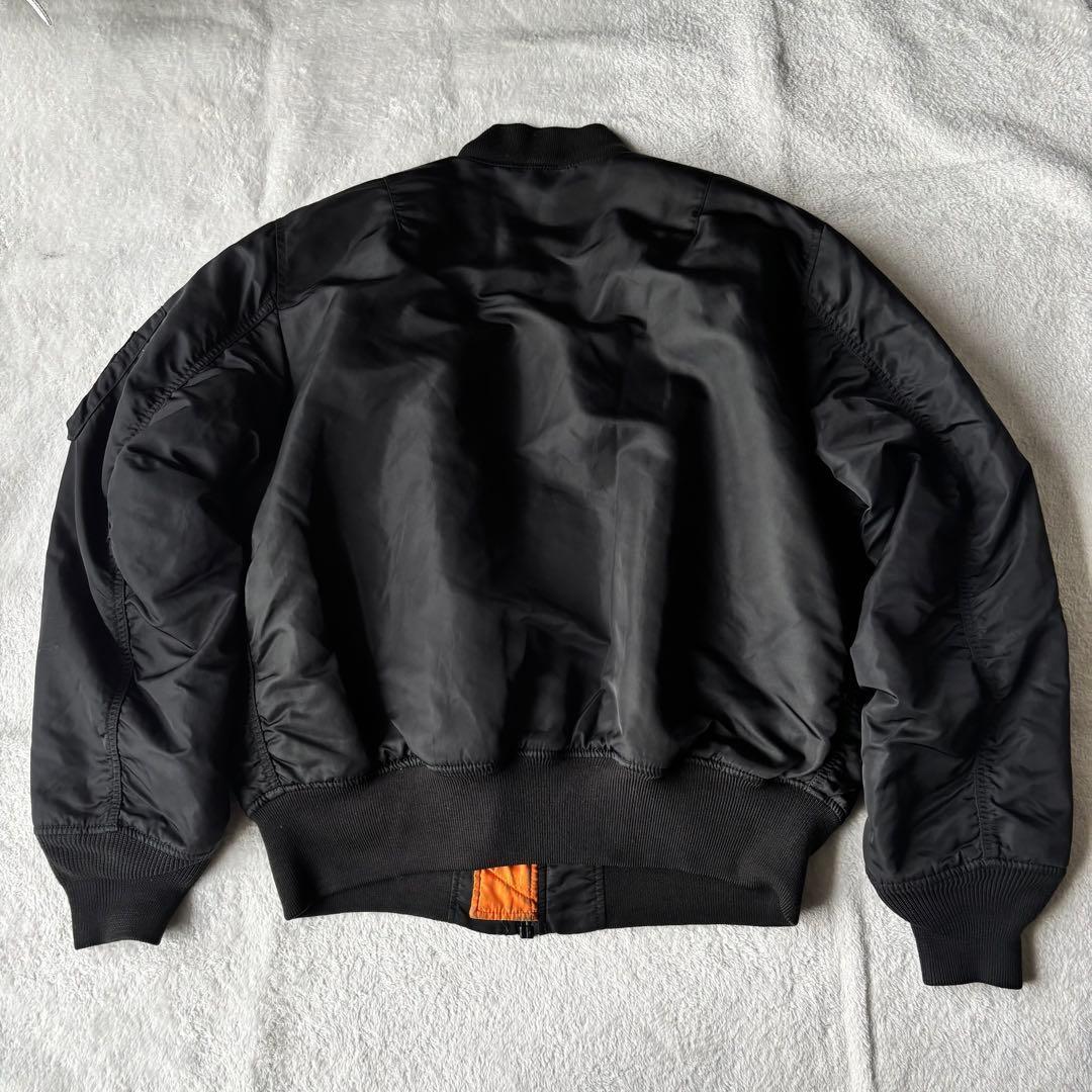 ALPHA INDUSTRIES アルファインダストリーズMA-1 ブラック L