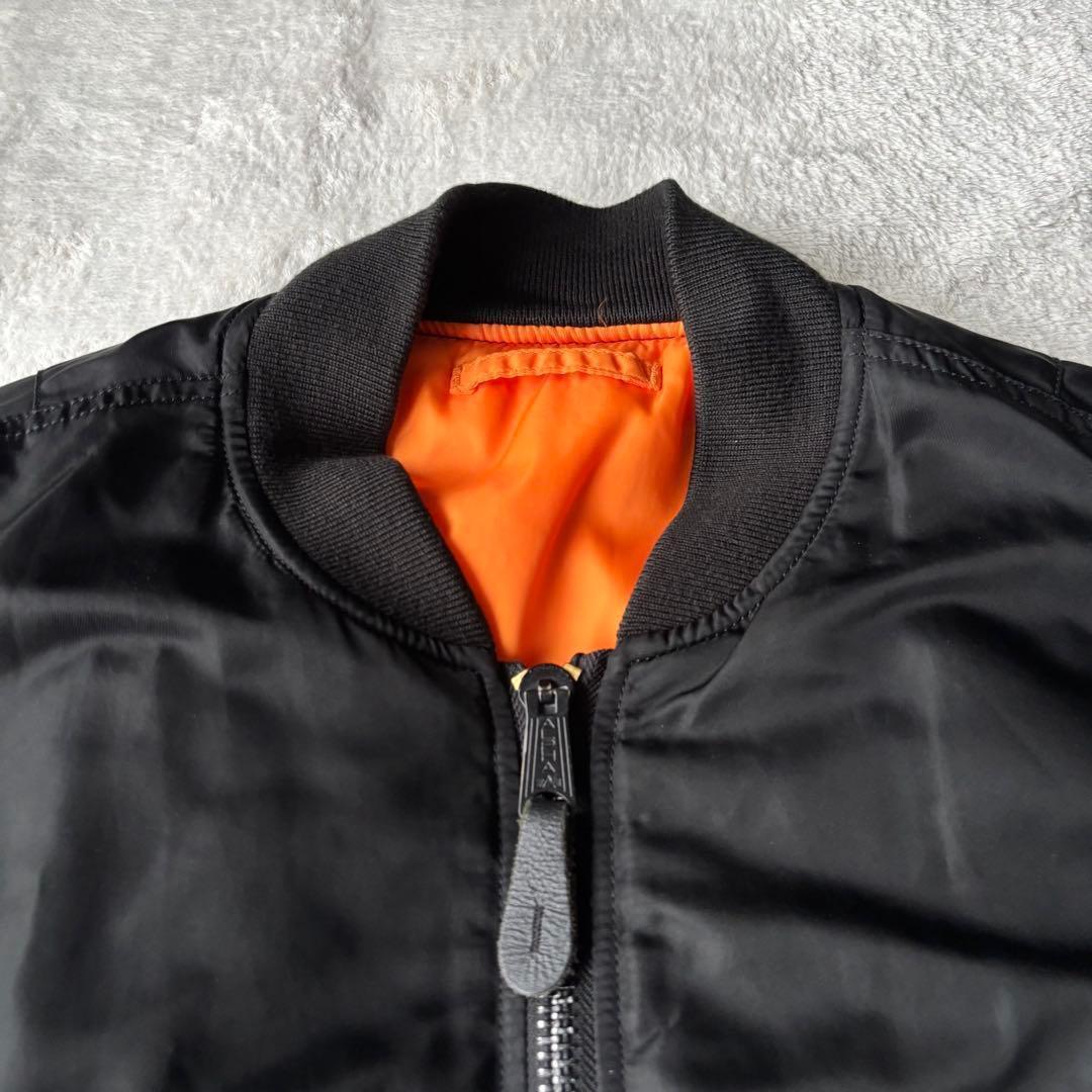 ALPHA INDUSTRIES アルファインダストリーズMA-1 ブラック L