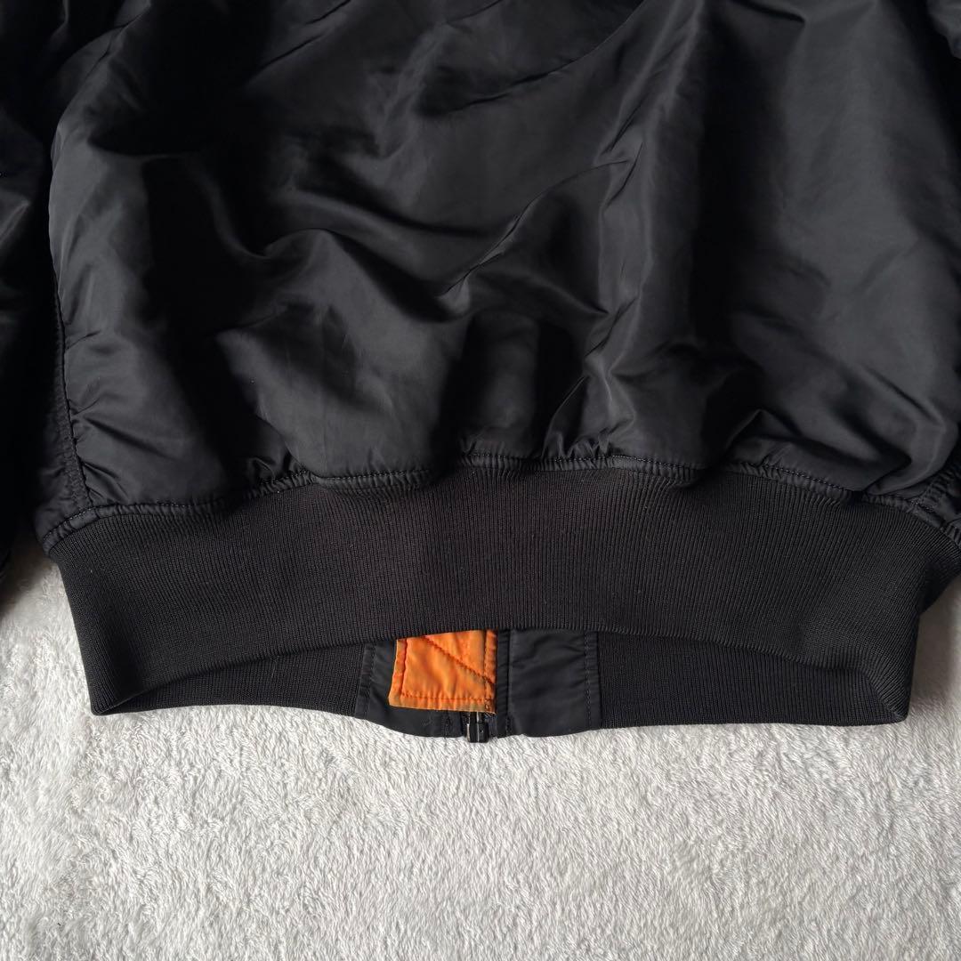ALPHA INDUSTRIES アルファインダストリーズMA-1 ブラック L