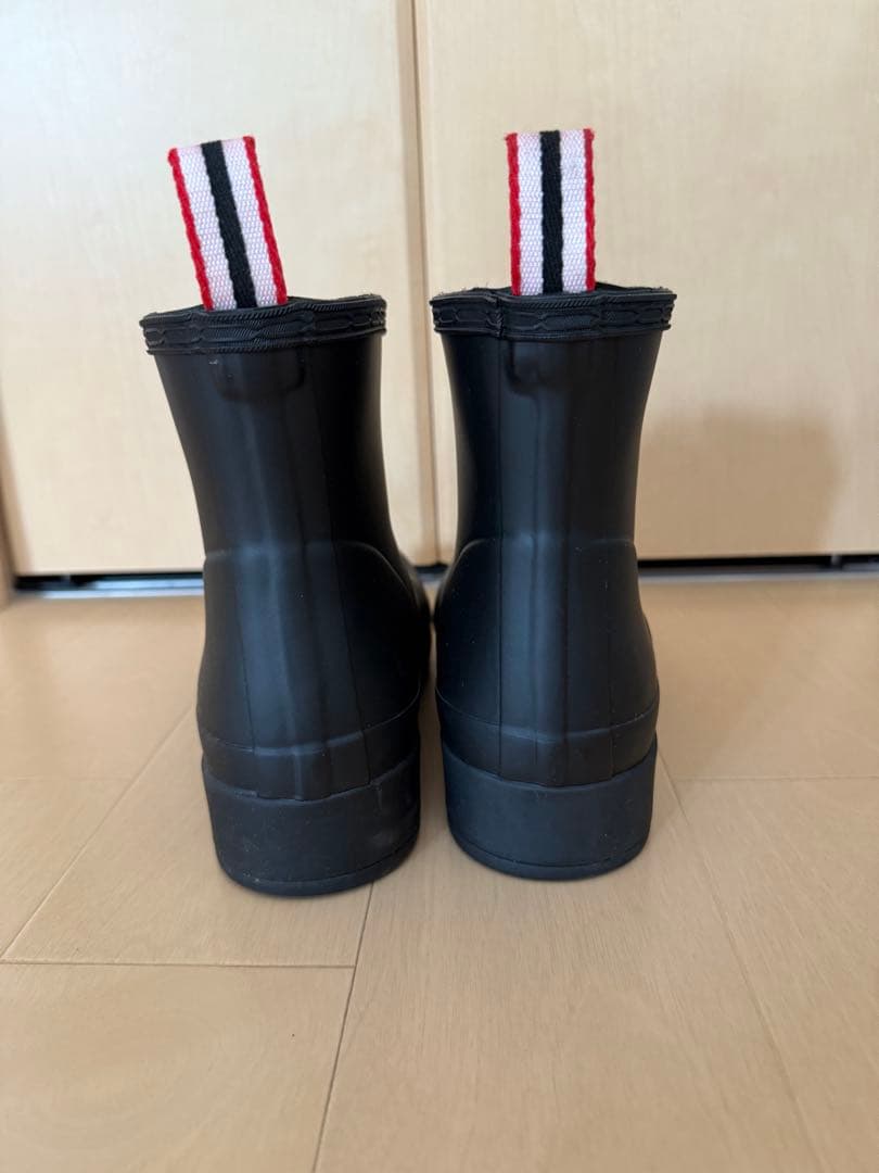 美品♡HUNTER ブラック レインブーツサイズUK4