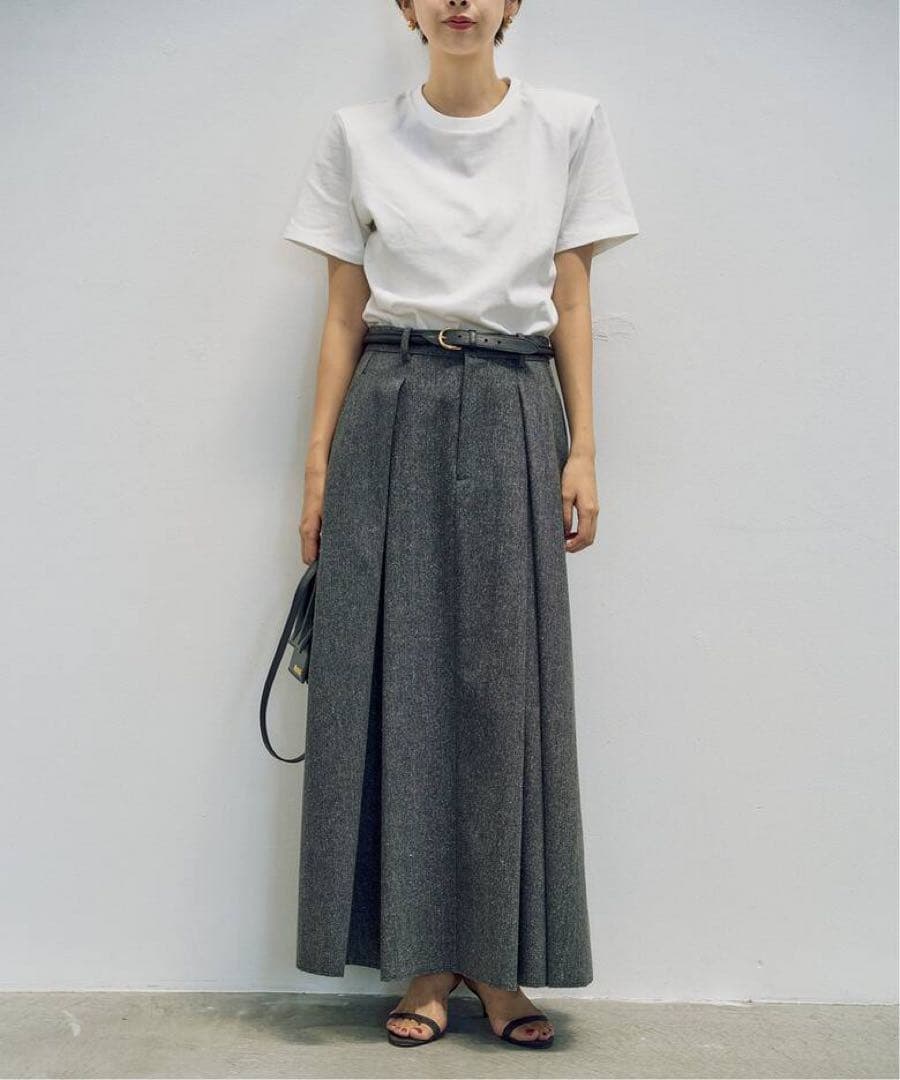 Plage R’IAM TWEEDボンディング スカート