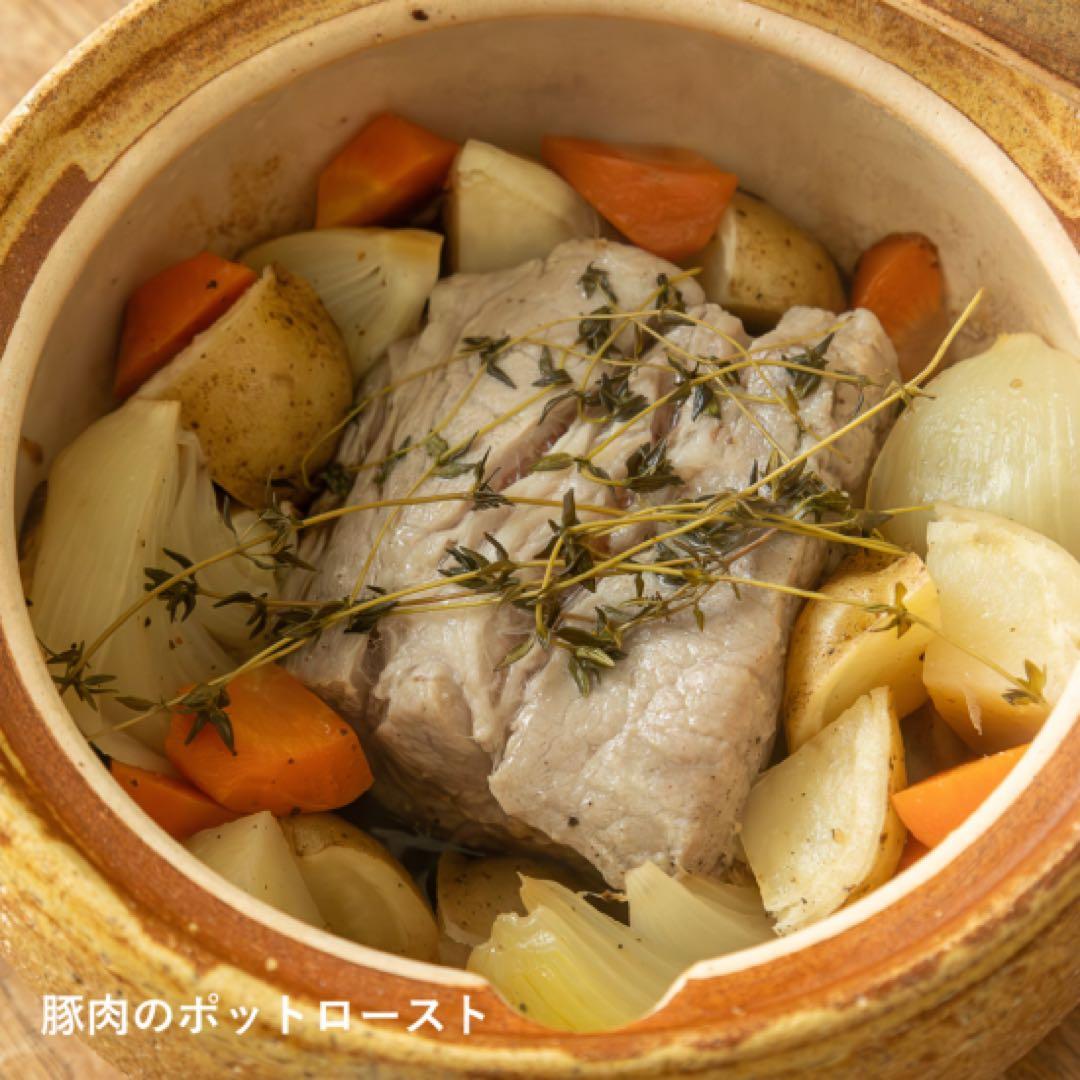 長谷園　みそ汁鍋　(大)