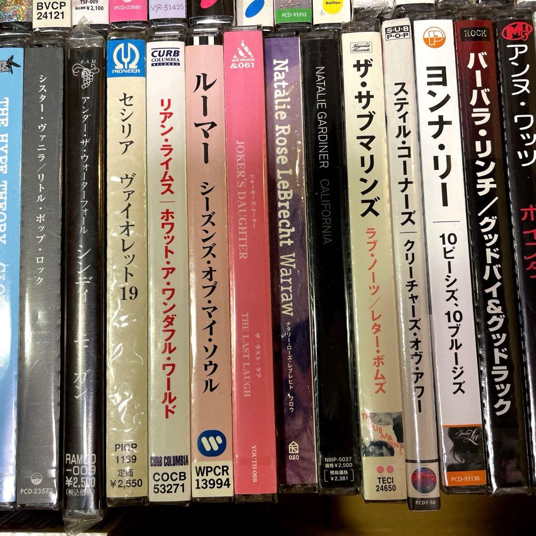 洋楽CD【未開封】　国内盤　７２枚　まとめ売り　女性アーティスト　貴重盤含む