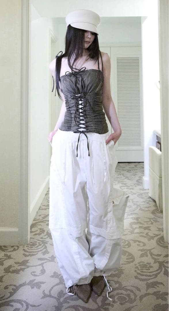最安値 theredthread veil bare tops