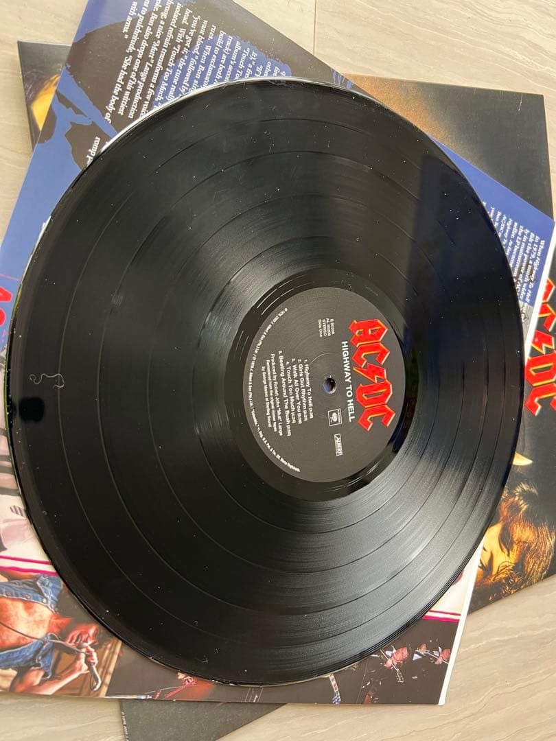 AC/DC HIGHWAY TO HELL レコード