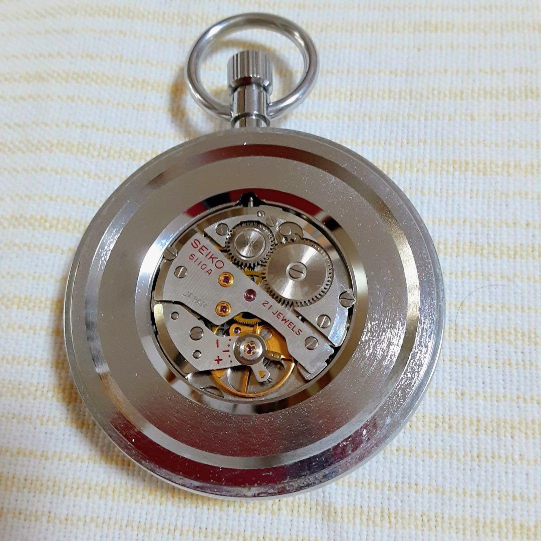 稼働美品　SEIKO 精工舎諏訪1976年プレシジョン懐中時計 21JEWELS