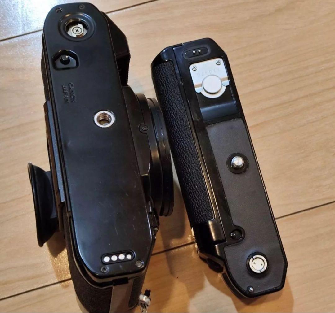 【ジャンク】Canon A-1 + Winder Aセット 美品外観