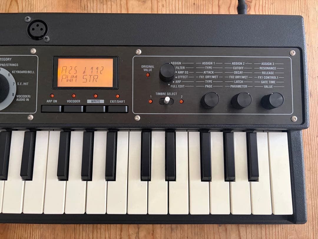 microKORG XL+ KORG コルグ 社外ケース付 マイク欠品